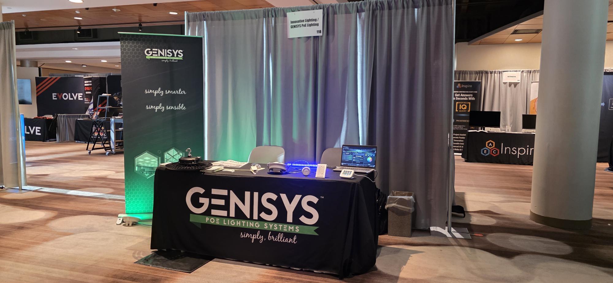 GENISYS NECA Emerge 2026 Booth